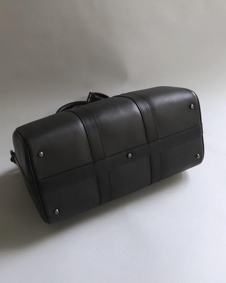 Cow Leather Boston Bag