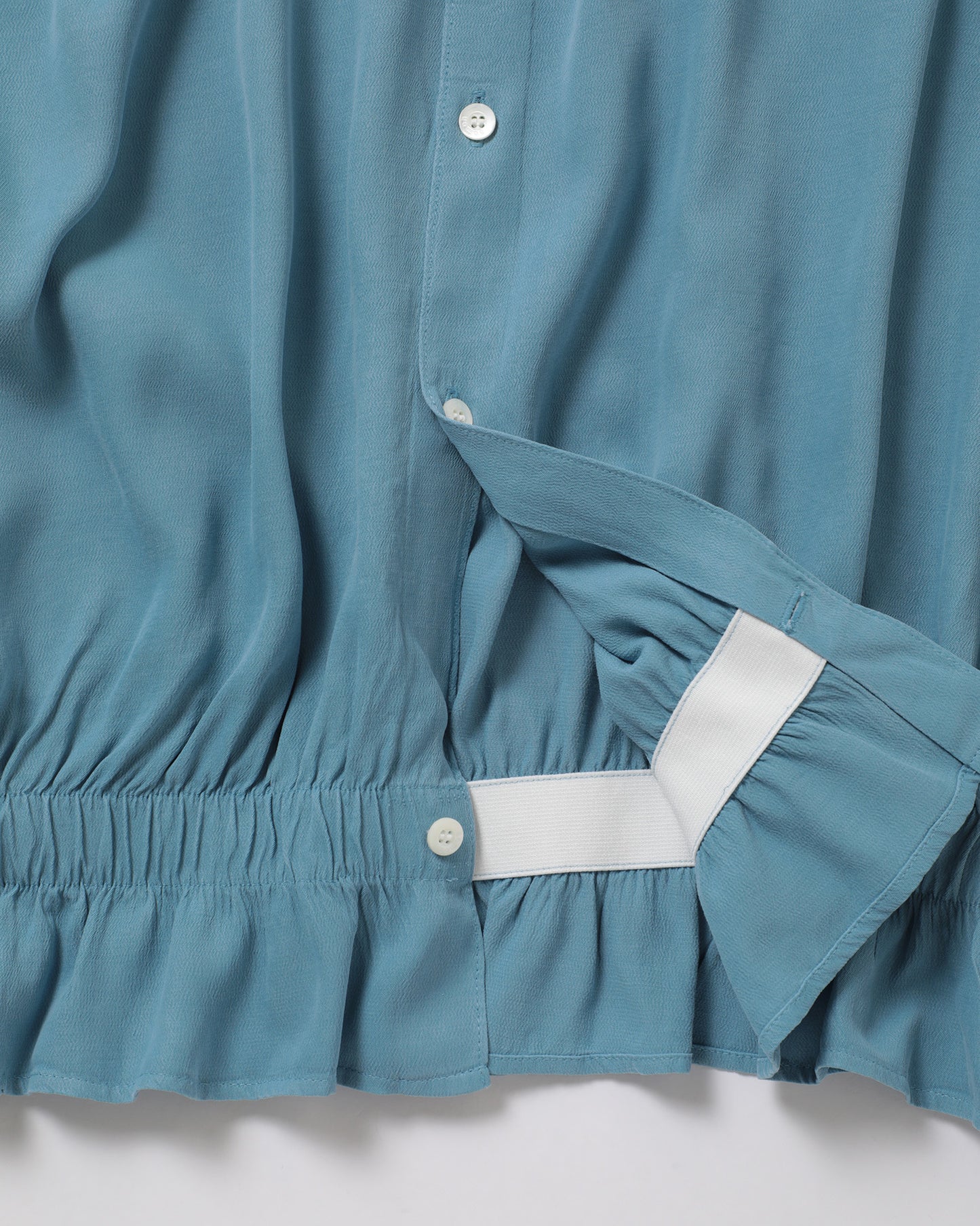 Plant Dyed Shirring Shirt