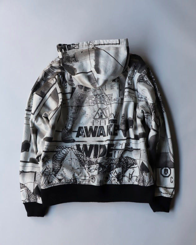 'Wide Awake' Duck Jacket