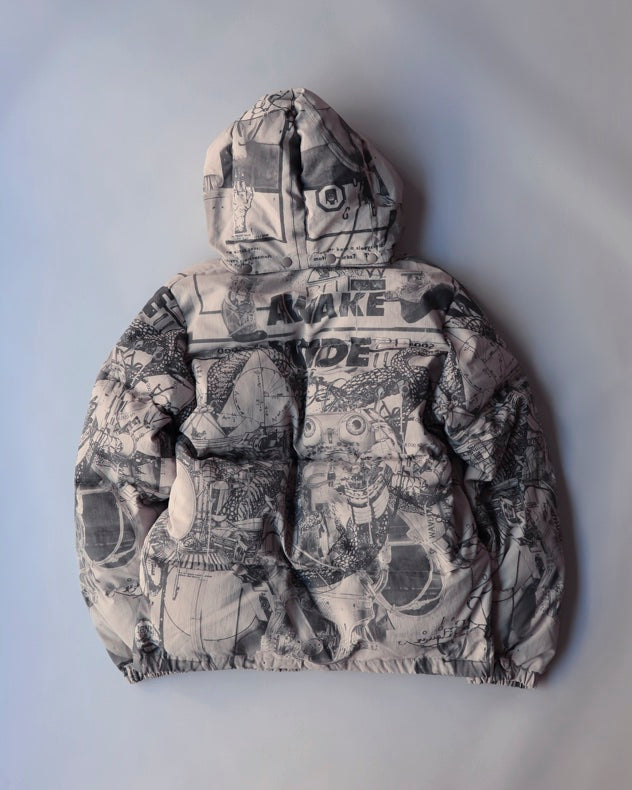 'Wide Awake' Down Jacket