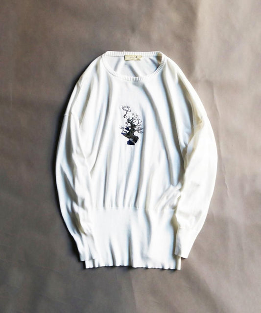 "BONSAI" knit pullover