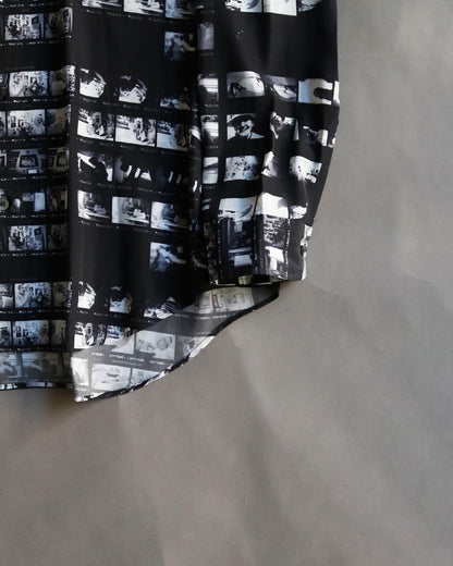 Graphic gather shirt <Film>