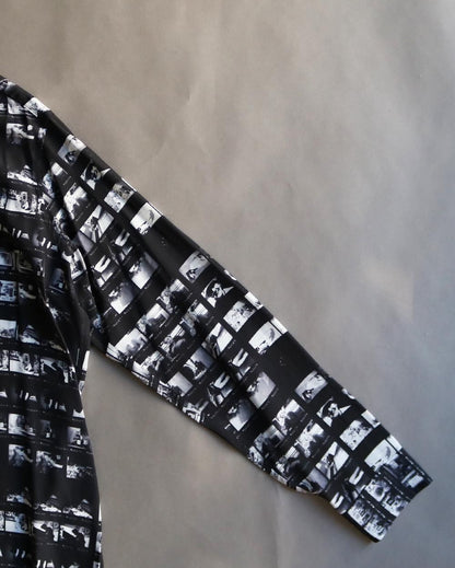 Graphic gather shirt <Film>