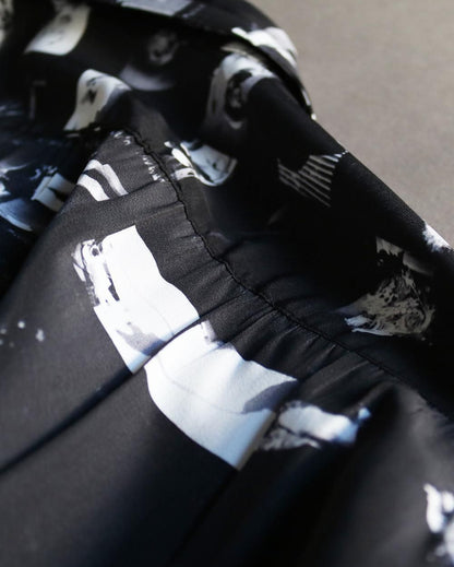 Graphic gather shirt <Film>