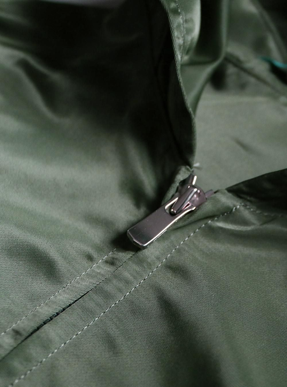 【LIMITED】Nylon gimmicking hooded vest