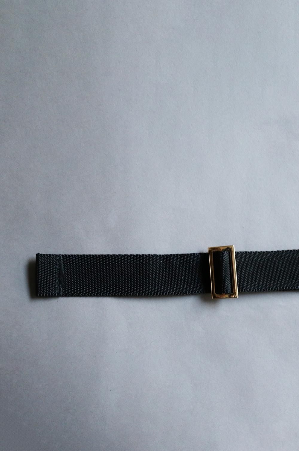 Leather × Belt utility bag