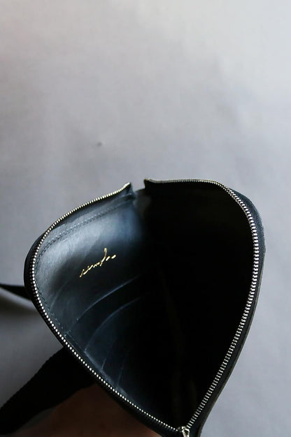 Leather × Belt utility bag