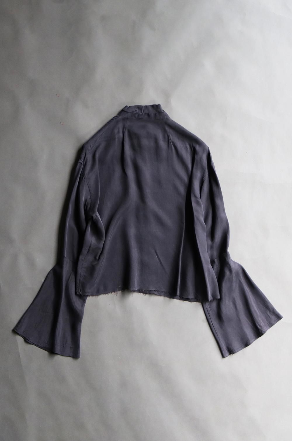 <LIMITED>Cupra Stand Collar Blouse