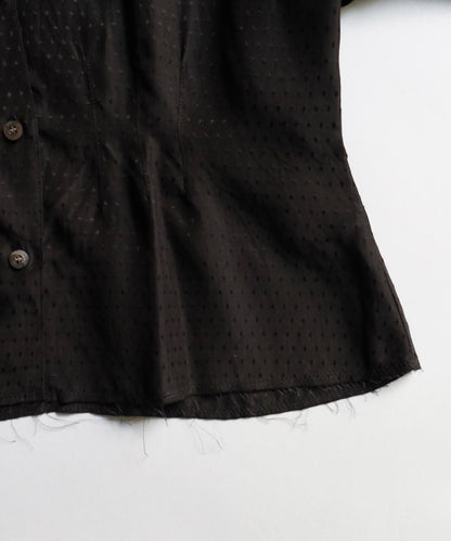 Cupra Stand Collar Blouse