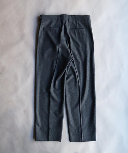 Italian Wool Pin Tuck Pants
