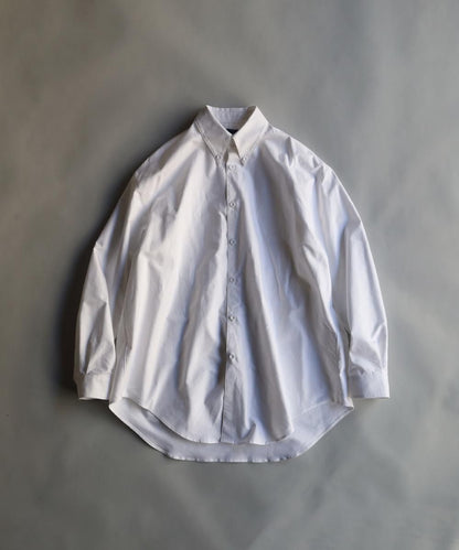AMERICAN SEA ISLAND COTTON B.D Shirt - WHITE