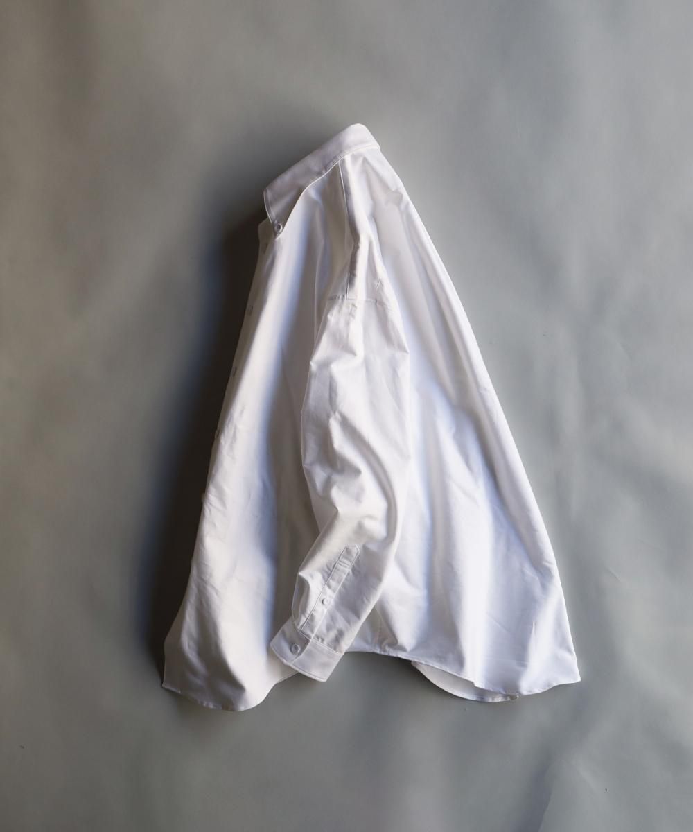 AMERICAN SEA ISLAND COTTON B.D Shirt - WHITE