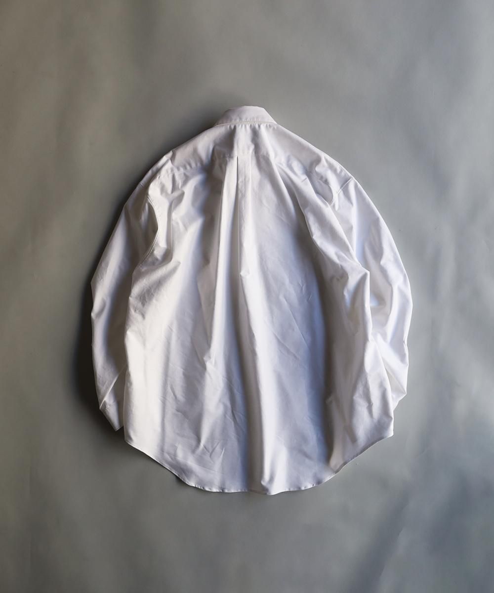 AMERICAN SEA ISLAND COTTON B.D Shirt - WHITE