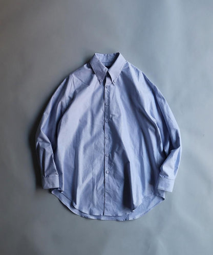 AMERICAN SEA ISLAND COTTON B.D Shirt - BLUE