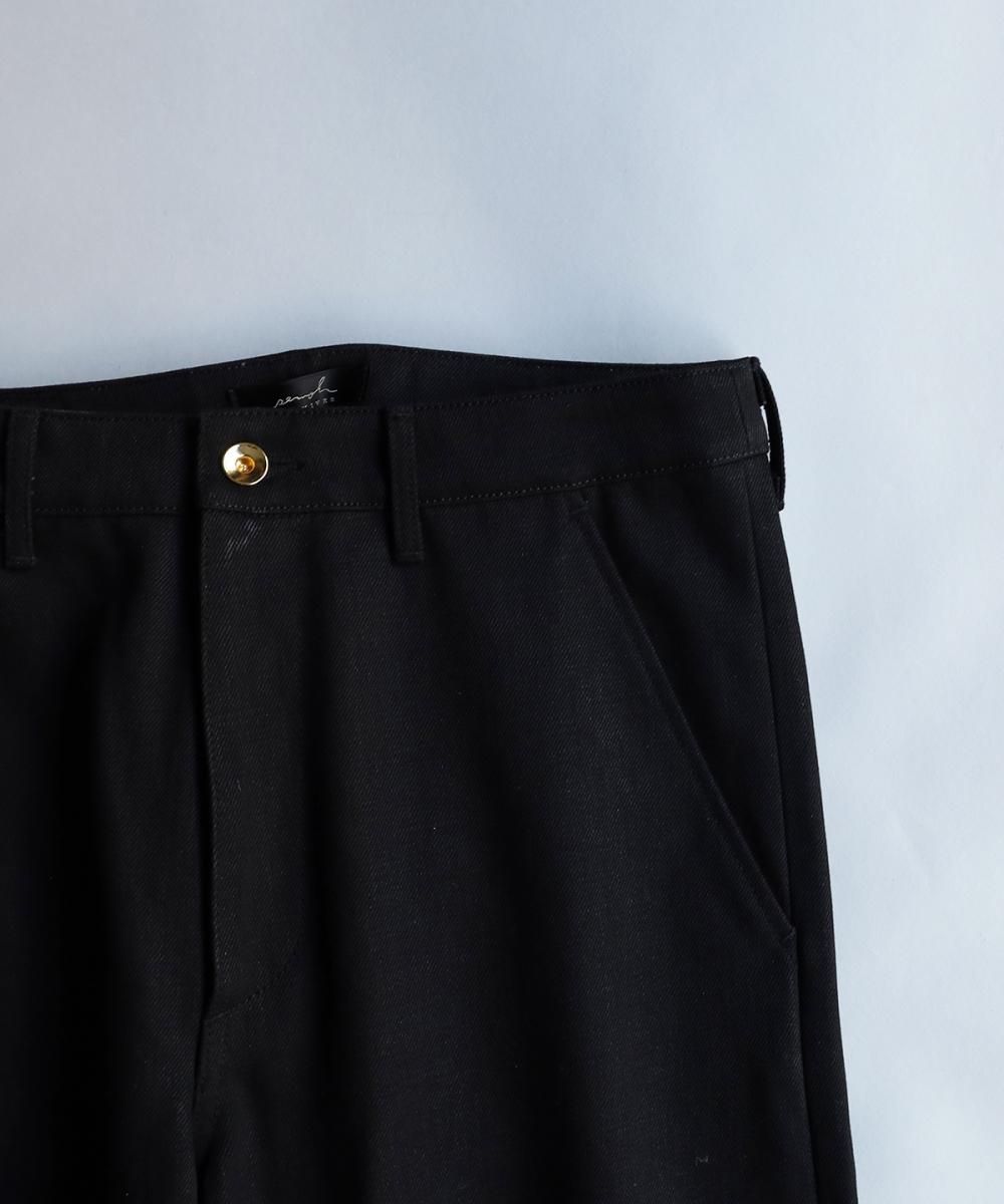 Denim Trouser - BLACK