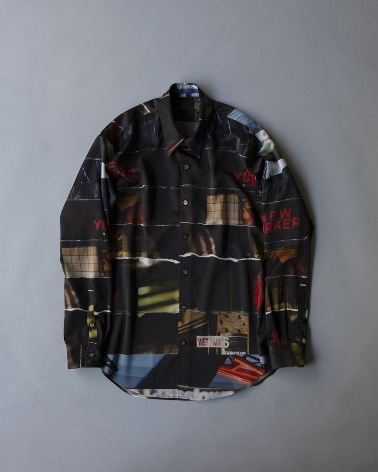’Test Print’ Graphic Shirt   Lui Araki