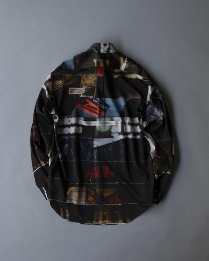 ’Test Print’ Graphic Shirt   Lui Araki
