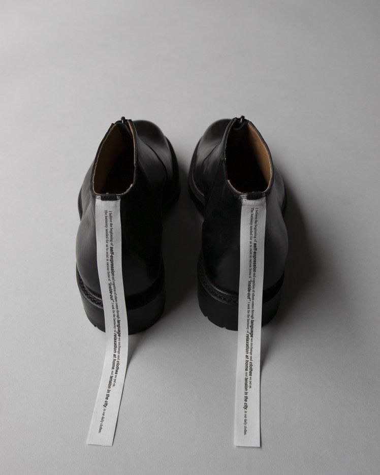 New Zipper Leather Shoes