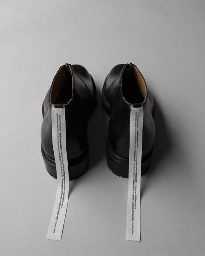 New Zipper Leather Shoes