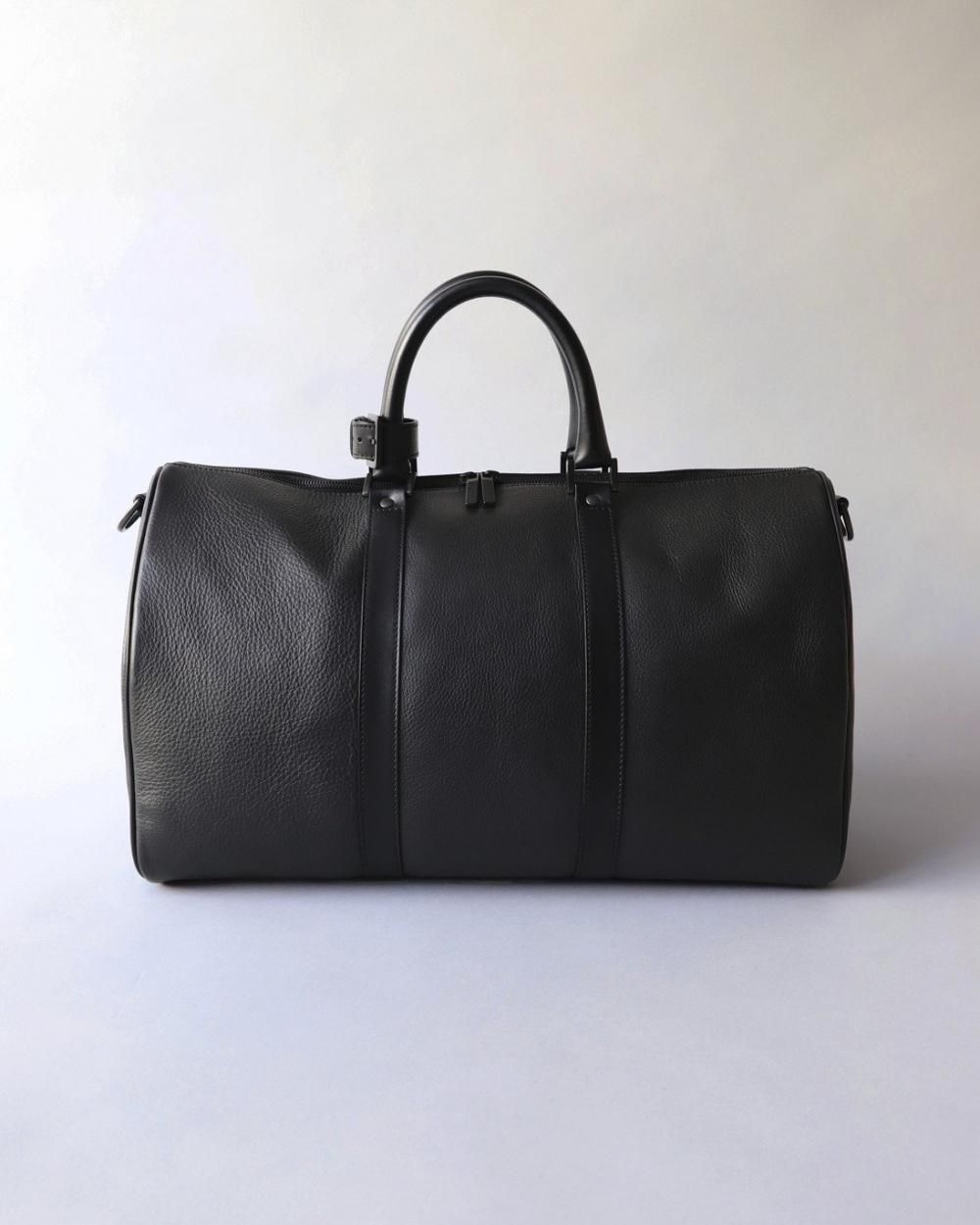 Cow Leather Boston Bag