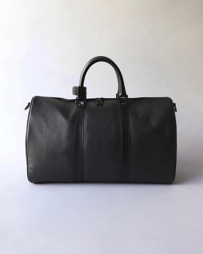 Cow Leather Boston Bag