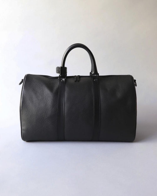 Cow Leather Boston Bag