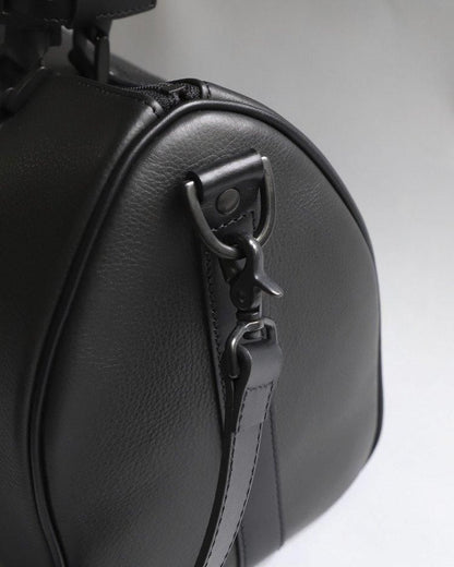 Cow Leather Boston Bag