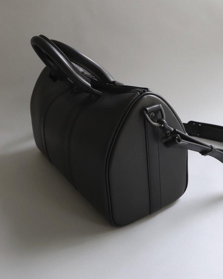 Cow Leather Boston Bag