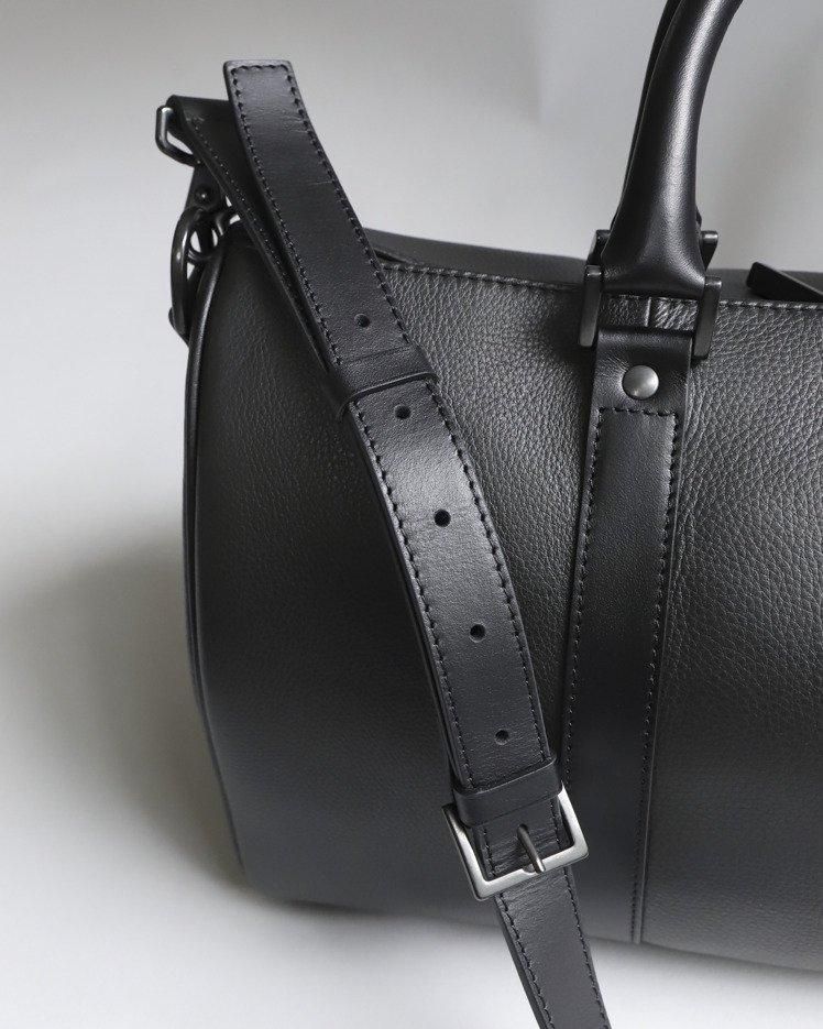 Cow Leather Boston Bag