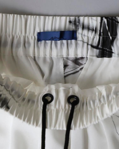 Photo Pin Tuck Trousers Yusuke Abe