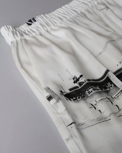 Photo Pin Tuck Trousers Yusuke Abe