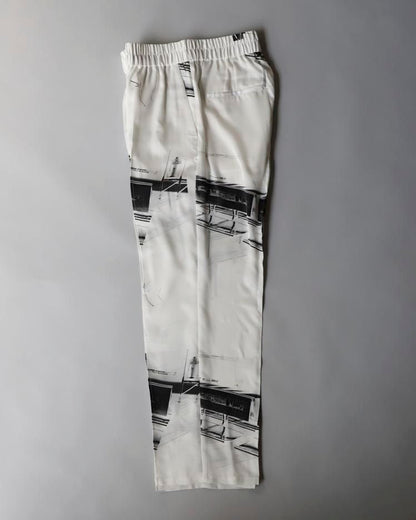 Photo Pin Tuck Trousers Yusuke Abe