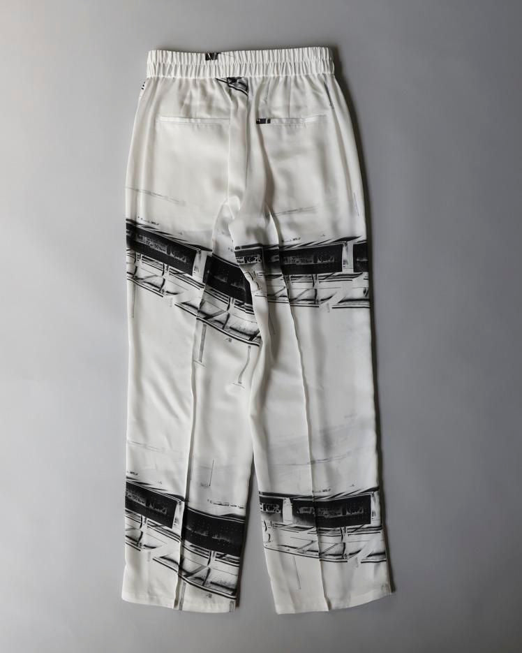 Photo Pin Tuck Trousers Yusuke Abe