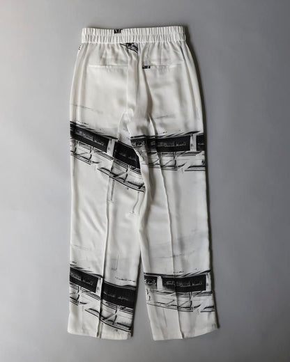 Photo Pin Tuck Trousers Yusuke Abe