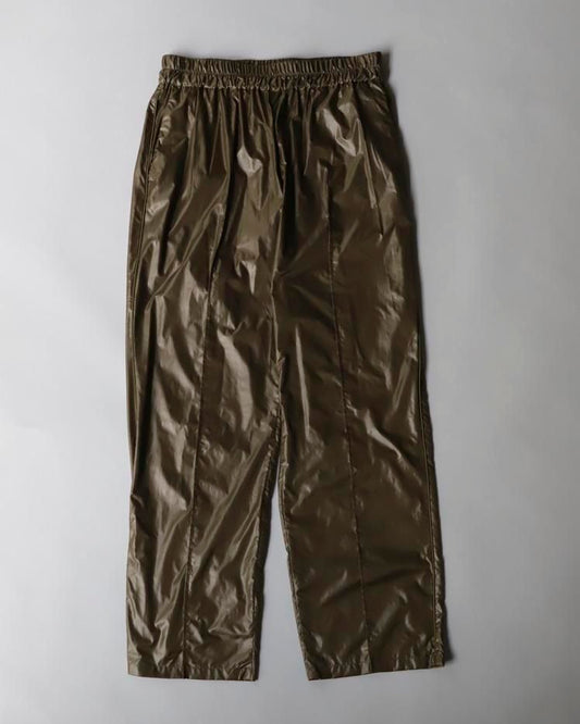 Nylon Pin Tuck Piping Trousers