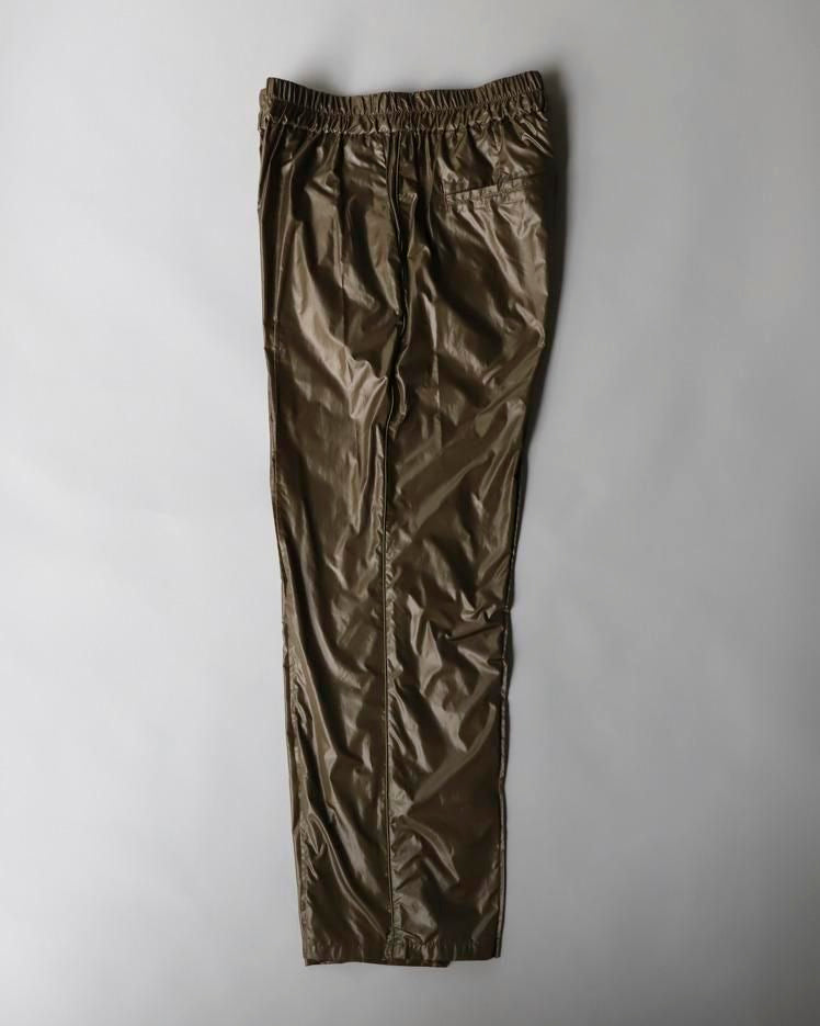 Nylon Pin Tuck Piping Trousers