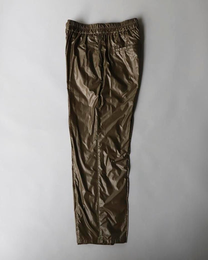 Nylon Pin Tuck Piping Trousers