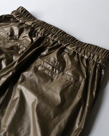 Nylon Pin Tuck Piping Trousers