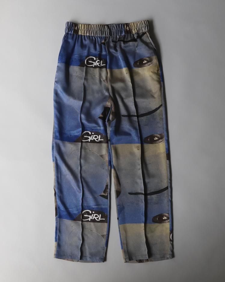 Graphic Pin Tuck Trousers Christophe Brunnquell