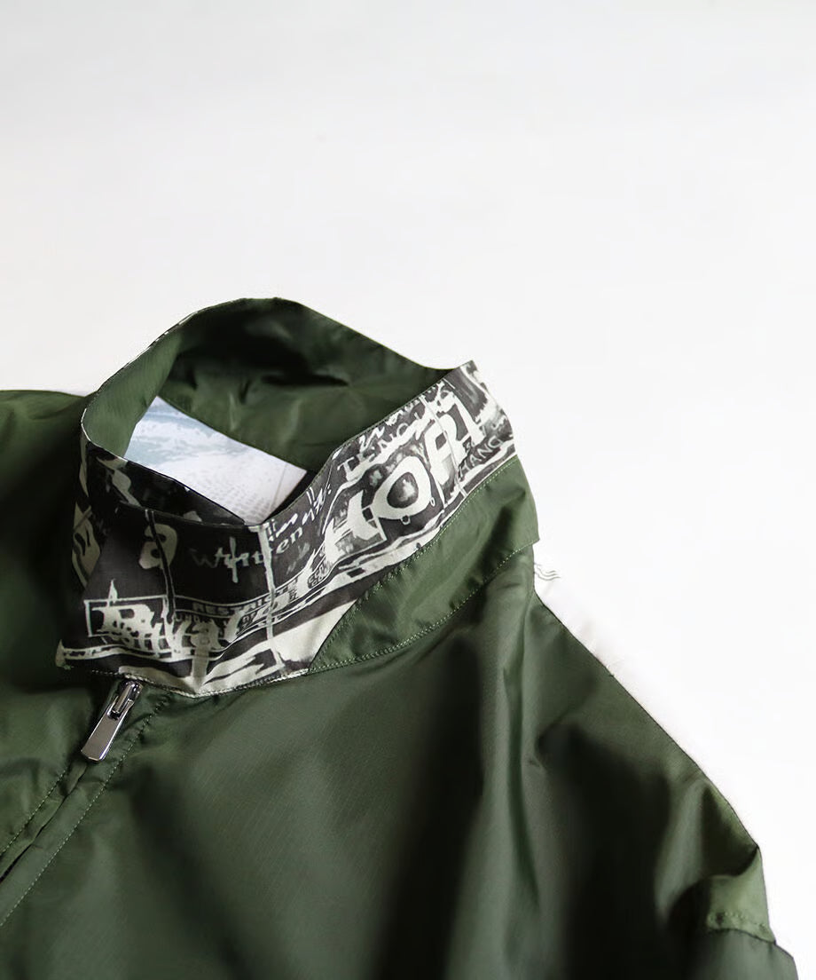 【HTBS-005】 GRAPHIC ZIP BLOUSON