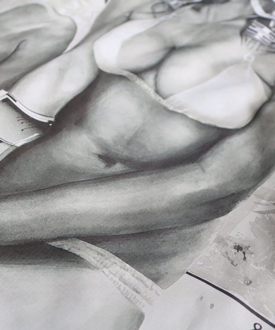 【HTBS-005】 GRAPHIC ZIP BLOUSON