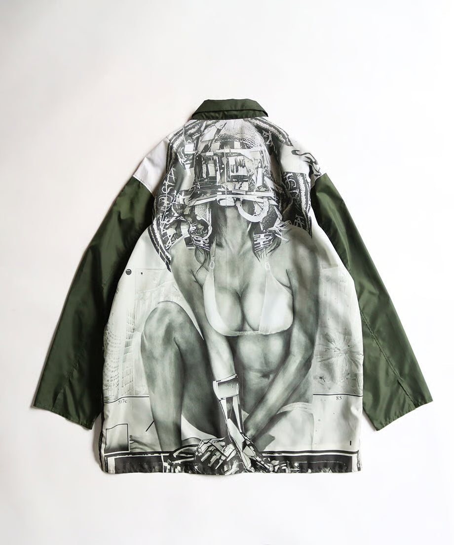 【HTBS-005】 GRAPHIC ZIP BLOUSON