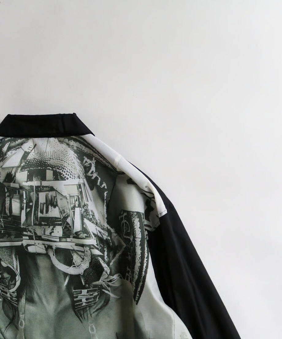 【HTBS-005】 GRAPHIC ZIP BLOUSON