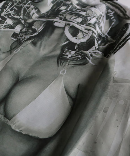 【HTBS-005】 GRAPHIC ZIP BLOUSON