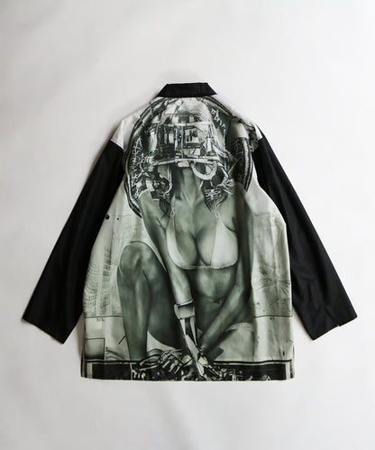 【HTBS-005】 GRAPHIC ZIP BLOUSON
