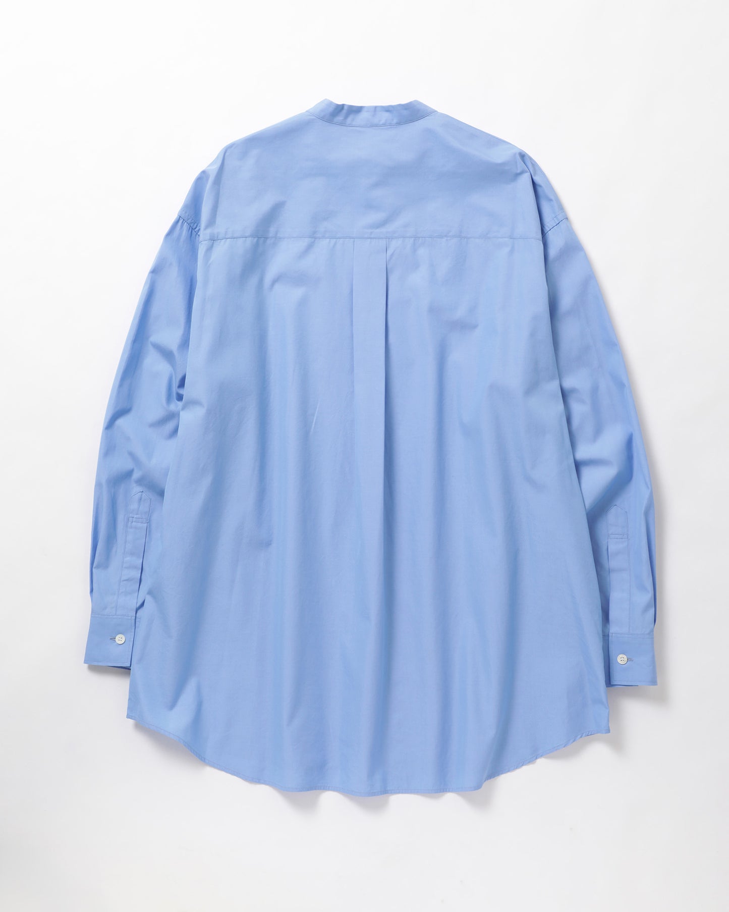 Cotton Band Collar Shirt