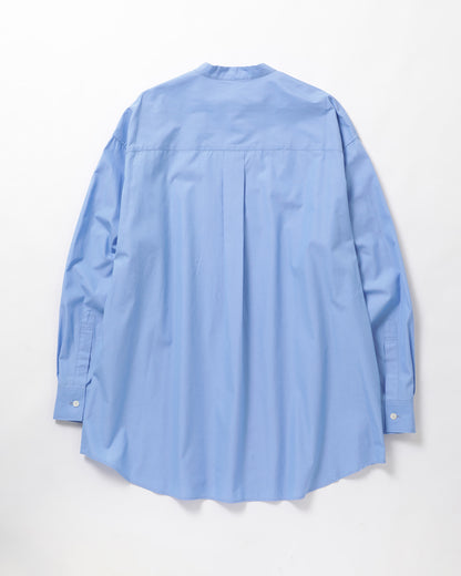 Cotton Band Collar Shirt