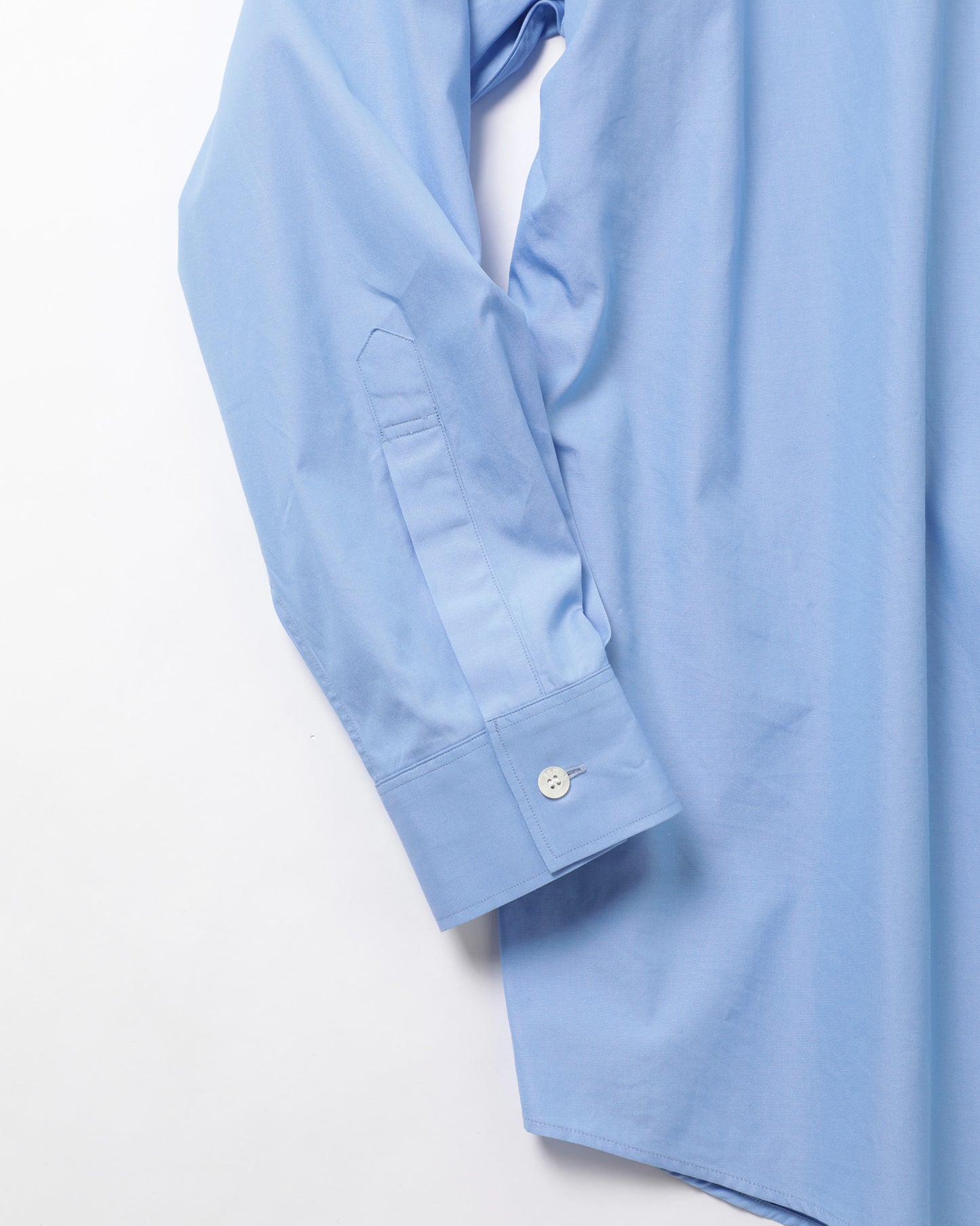 Cotton Band Collar Shirt