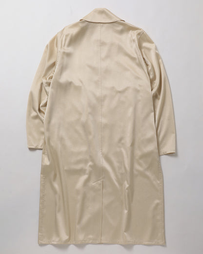 Embossed Effect ' Wide Collar Coat