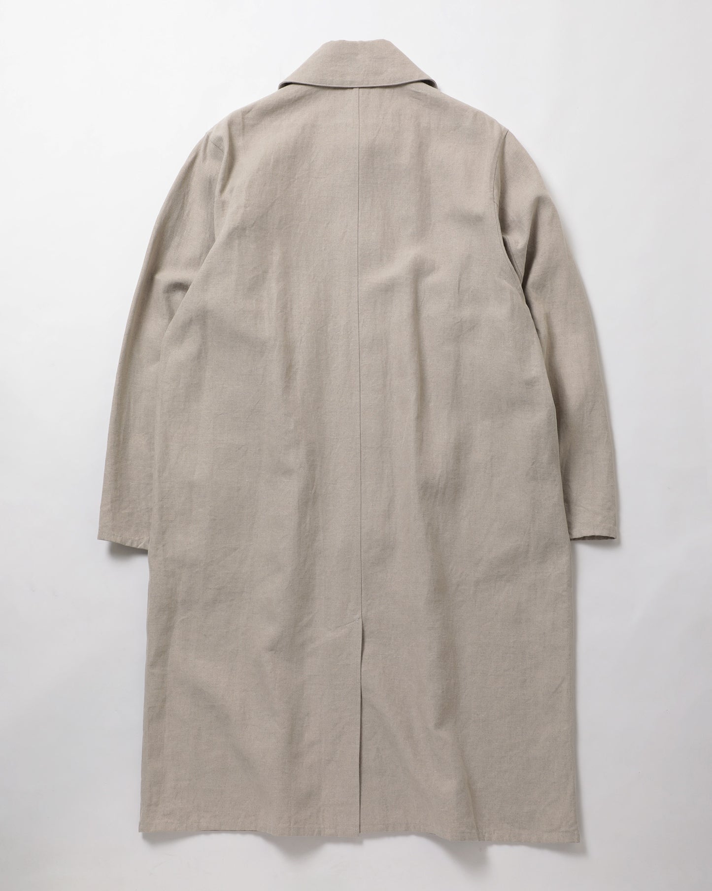 Linen Wide Collar Coat